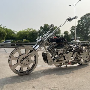 Custom Steel Sculpture Art Motorcycle Sculpture